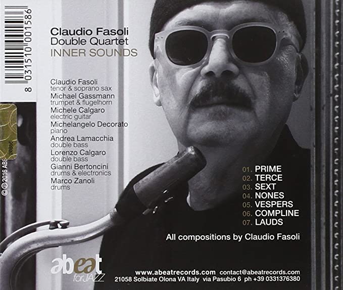 Inner Sounds Claudio Fasoli Double Quartet - CD