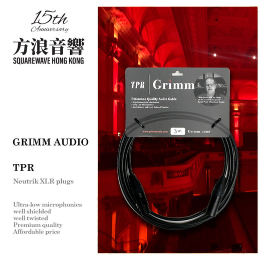 Grimm TPR Cables XLR