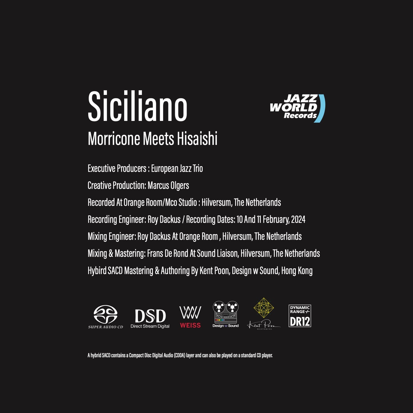 Siciliano - Hybird SACD/CD