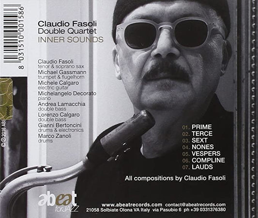Inner Sounds Claudio Fasoli Double Quartet - CD