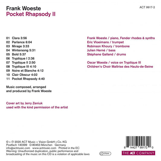 Frank Woeste Pocket Rhapsody II - CD